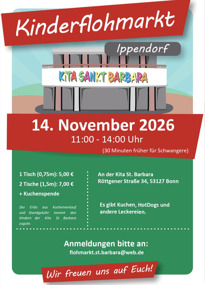 Kinderflohmarkt St. Barbara