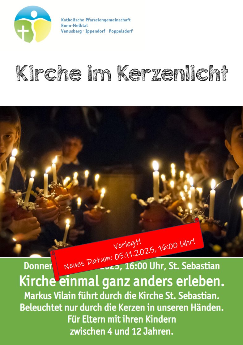 Kirche im Kerzenlicht