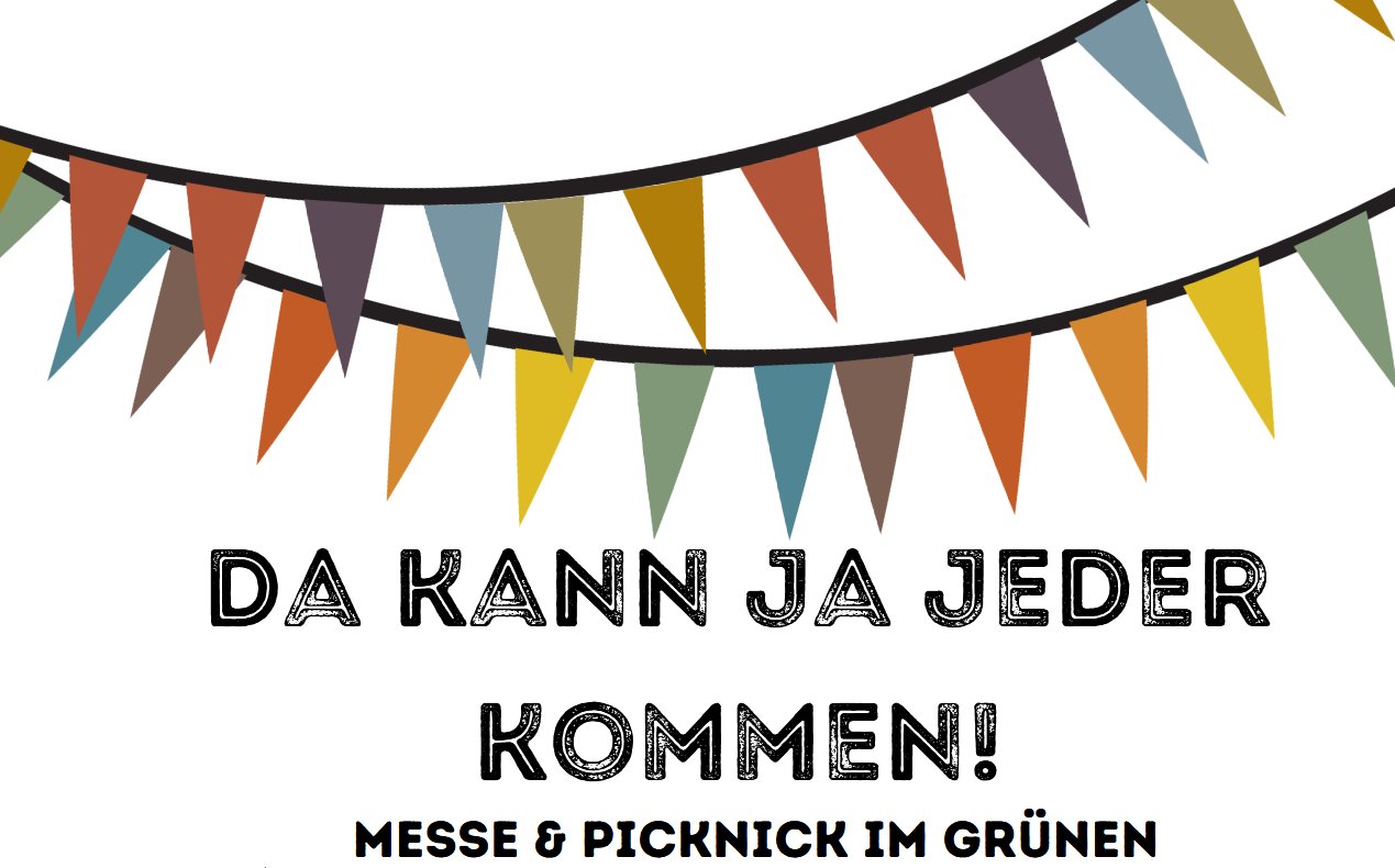 Messe und Picknick im Grünen