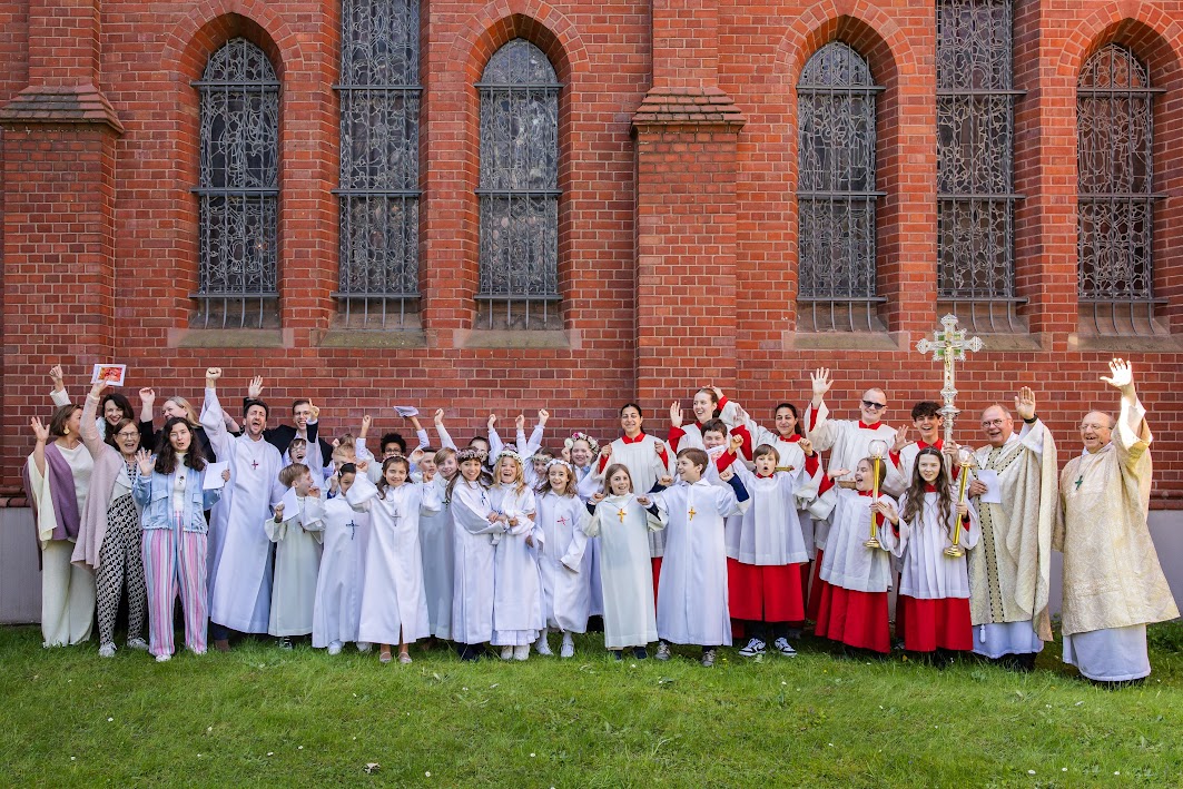 Die Kommunionkinder in St. Sebastian