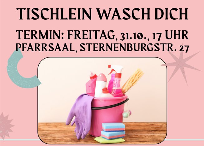 Tischlein wasch dich